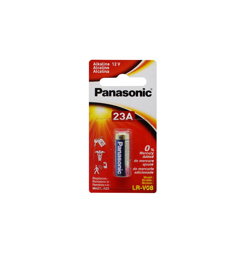 Panasonic PLLRV08 - Pila Lrv08 (unidad) 12 Voltios : PANASONIC: :  Electrónica